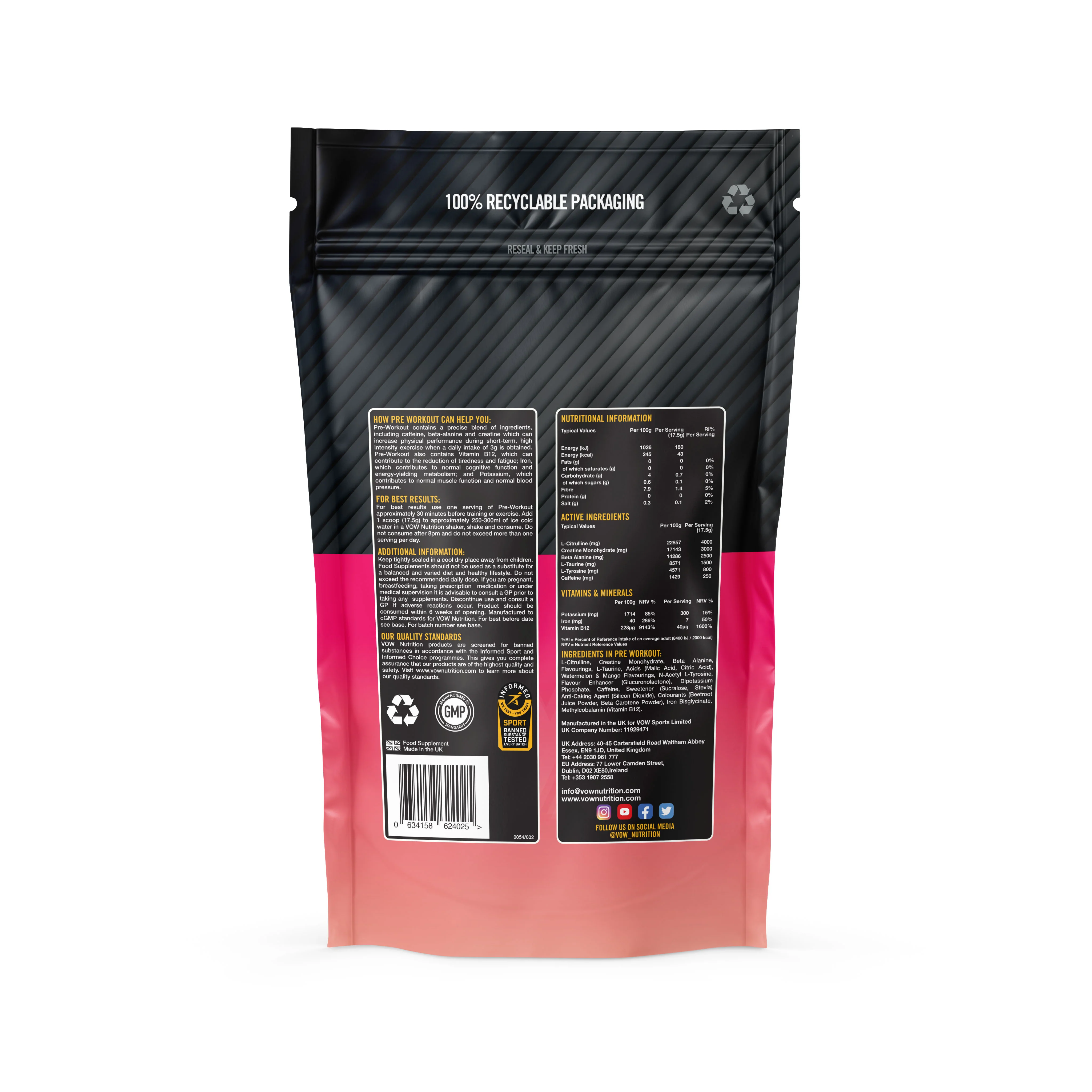 VOW Pre Workout - Image 4